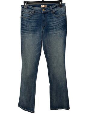 Kut From The Kloth Karen Baby Bootcut Dark Wash Jean Size 10